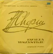 LP - Frédéric Chopin - Henryk Sztompka - Dzieła Wszystkie · Complete Works - Wszystkie Mazurki · Complete Mazurkas Vol. 2