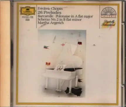 Frédéric Chopin - Martha Argerich - 26 Préludes · Barcarolle · Polonaise As-dur · Scherzo Nr. 2 b-moll