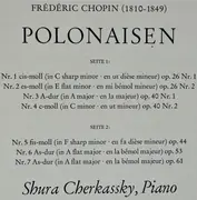 LP - Chopin - Polonaisen (Cherkassky)