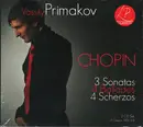 Double CD - Chopin / Vassily Primakov - 3 Sonatas 4 Ballades 4 Scherzos - Digipak