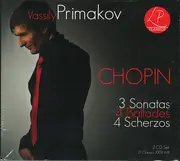 Double CD - Chopin / Vassily Primakov - 3 Sonatas 4 Ballades 4 Scherzos - Digipak