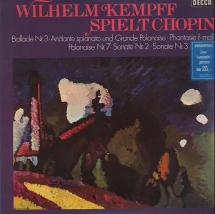 Frédéric Chopin , Wilhelm Kempff - Wilhelm Kempff Spielt Chopin