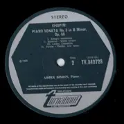 LP - Frédéric Chopin , Abbey Simon - Sonata No. 2 In B Flat Minor / Sonata No. 3 In B Minor