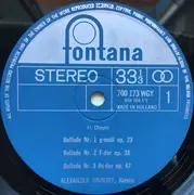 LP - Chopin  (Alexander Uninsky) - Chopin Balladen Berceuse