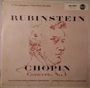 LP - Frédéric Chopin , Arthur Rubinstein , Los Angeles Philharmonic Orchestra , Alfred Wallenstein - Concerto No.1