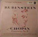 LP - Frédéric Chopin , Arthur Rubinstein , Los Angeles Philharmonic Orchestra , Alfred Wallenstein - Concerto No.1