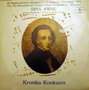 LP - Frédéric Chopin , Dina Joffie - IX Miedzynarodowy Konkurs Im F. Chopina 1975