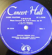LP - Chopin , Mendelssohn-Bartholdy / Menahem Pressler , Orchester Der Wiener Staatsoper - Klavierkonzert No.2 In F-moll, Klavierkonzert No.1 In G-moll