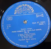 LP - Chopin / František Rauch - Piano Sonatas Nos. 2 And 3