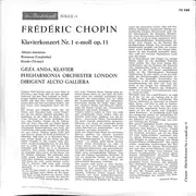 10'' - Chopin (G. Anda) - Klavierkonzert Nr. 1 - Mono