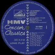 LP - Chopin / Rossini - Les Sylphides / William Tell Ballet Music