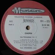 LP - Frédéric Chopin , Grant Johannesen - Les Polonaises, Volume 2