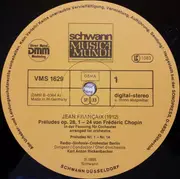LP - Chopin - Préludes Op.8, 1-24
