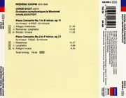 CD - Chopin - Piano Concertos 1 & 2