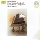 LP - Frédéric Chopin , Martha Argerich - Piano Sonatas Nos. 2 & 3 / Scherzo No. 3 In C Sharp Minor