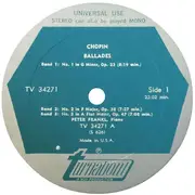 LP - Frédéric Chopin , Peter Frankl - 4 Ballades & Fantaisie, Op. 49