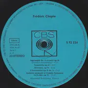 LP - Frédéric Chopin / Alexander Brailowsky - Fantasie-Impromptu / Tarantella / Berceuse / 3 Eccossaisen / Sonate Nr. 3 H-Moll - Andante Spianato Et Grande Polonaise