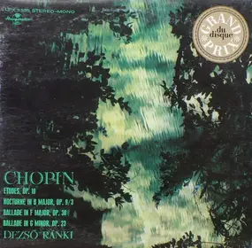 Frédéric Chopin - Etudes, Op. 10 / Nocturne In B Major, Op. 9/3 / Ballade In F Major, Op. 38 / Ballade In G Minor, Op