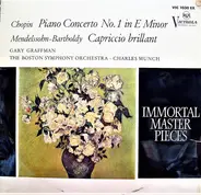 Chopin / Mendelssohn-Bartholdy - Piano Concerto No.1 In E Minor / Capriccio Brillant