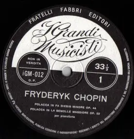 Frédéric Chopin - Fryderyk Chopin IV