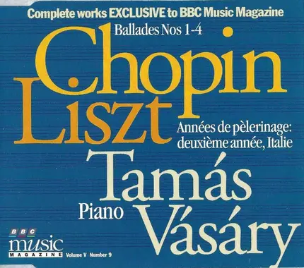 Frédéric Chopin / Franz Liszt - Ballades Nos 1-4 / Années De Pèlerinage: Deuxieme Année, Italie