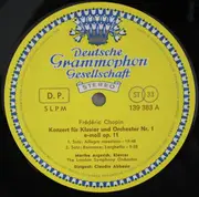 LP - Chopin , Liszt / Martha Argerich , Claudio Abbado, The London Symphony Orch. - Klavierkonzert Nr. 1 - Klavierkonzert Nr. 1 - tulip rim