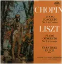 LP - Frédéric Chopin / Franz Liszt , František Rauch , The Prague Symphony Orchestra Conductor Václav Sm - Piano Concerto No. 2 In F Minor / Piano Concerto No. 2 In A Major