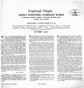 LP - Frédéric Chopin - Dzieła Wszystkie - Nocturny Vol. 2