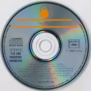 CD - Frédéric François - Enregistrement Public