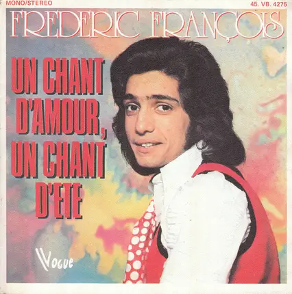 Frédéric François - Un Chant D'amour, Un Chant D'été