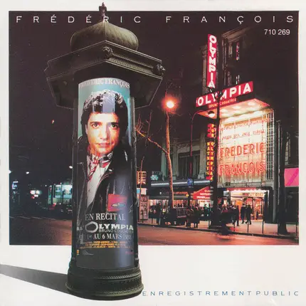 Frédéric François - Enregistrement Public