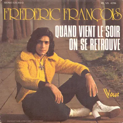 Frédéric François - Quand Vient Le Soir On Se Retrouve