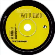 CD - Frederic Galliano Featuring Stéphane Belmondo Et Lionel Belmondo & Louis 2000 - Espaces Baroques - Digipak