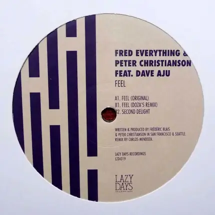 Fred Everything & Peter Christianson Feat. Dave Aju - Feel