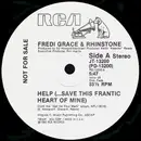 12inch Vinyl Single - Fredi Grace & Rhinstone, Fredi Grace And Rhinstone - Help (...Save This Frantic Heart Of Mine)