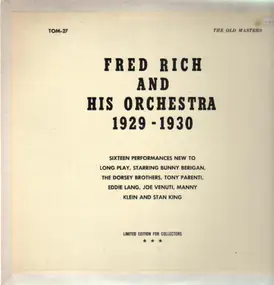Fred Rich & His Orchestra - 1929-1930