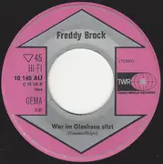 7inch Vinyl Single - Fredy Brock - Der Supernachbar - Klopf Dreimal