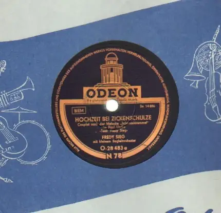 Fredy Sieg - Hochzeit bei Zickenschulze/ Ganz draussen an der Panke