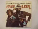 7inch Vinyl Single - Free Beer - Queen Of The Purple Sage