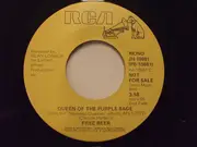 7inch Vinyl Single - Free Beer - Queen Of The Purple Sage