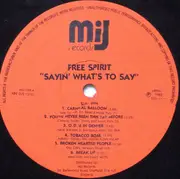 LP - Free Spirit - Sayin' What's To Say