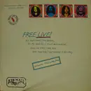 LP - Free - Free Live - Envelope Cover, Pink Rim