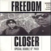 2 x 12inch Vinyl Single - Freedom - Closer - SPECIAL DOUBLE 12' PACK