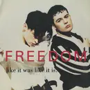 12inch Vinyl Single - Freedom - Like It Was Like It Is