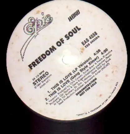 Freedom of Soul - This is Love
