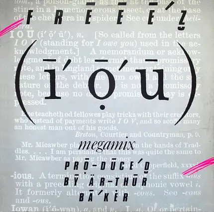 Freeez - I.O.U. (Megamix)