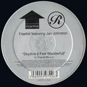 12inch Vinyl Single - Freefall Featuring Jan Johnston - Skydive (I Feel Wonderful)