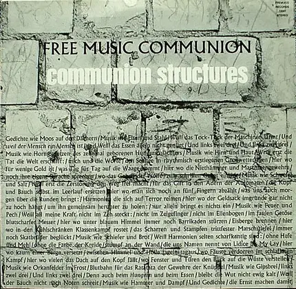 Free Music Communion - Communion Structures