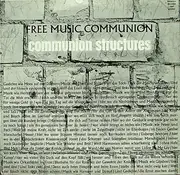LP - Free Music Communion - Communion Structures - RARE FREE JAZZ