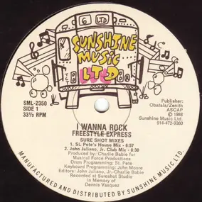 Freestyle Express - I Wanna Rock